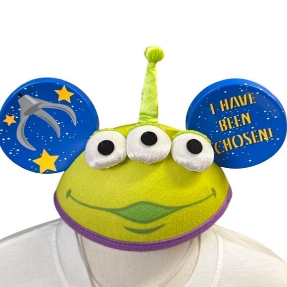 NWT Toy Story Alien “Chosen One” Mickey Ears Arrive at Disneyland - Picture 2 of 3